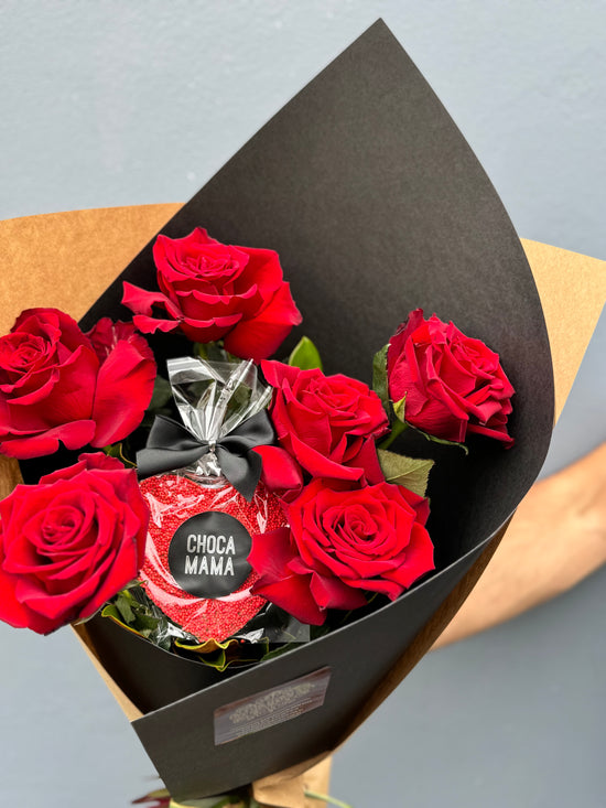Classic Half dozen Red Roses