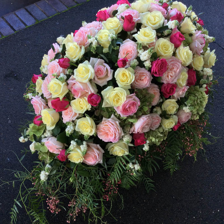 Floral Garden Casket Spray 10