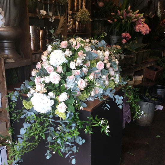 Floral Garden Casket Spray 2