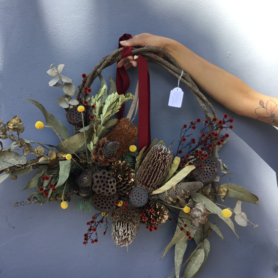 Handcrafted Christmas Wreaths