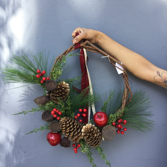 Handcrafted Christmas Wreaths