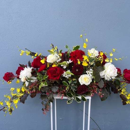 Christmas Table Arrangement - Long