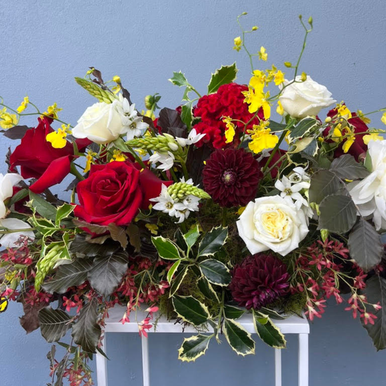 Christmas Table Arrangement - Long